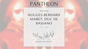 Hugues-Bernard Maret, duc de Bassano Biography - French statesman and ...