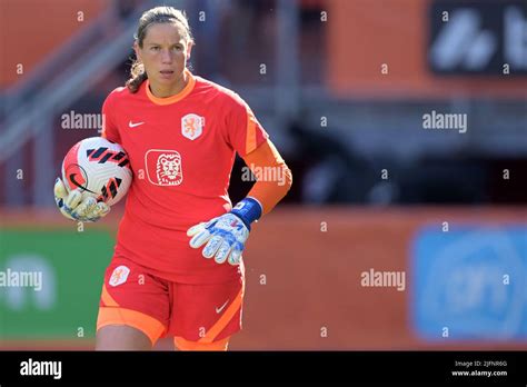 enschede holland women goalkeeper barbara lorsheyd during the women s friendly match between