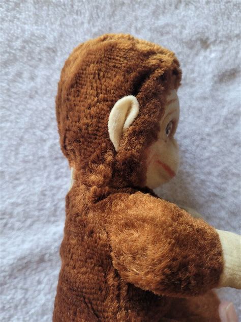 Vintage Plush Knickerbocker Stuffed Animal Kuddles Monkey Used Ebay