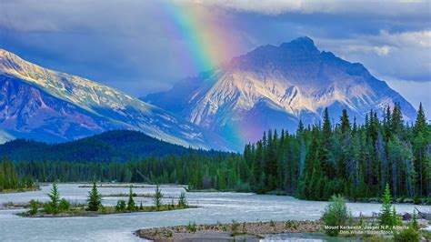 Rainbow In The Sky Rainbow Photography Nature Scenic Landscape