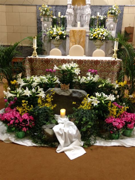 Easter 2017 At St Lucys Church Scranton Pa Church Altar