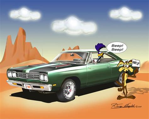 Roadrunner And Wiley Coyote Beep Beep Available At