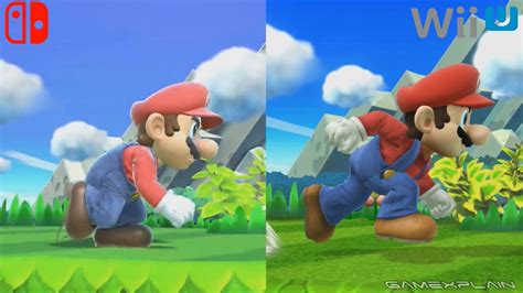 Video Super Smash Bros Ultimate Smash Bros Wii U Graphics Comparison