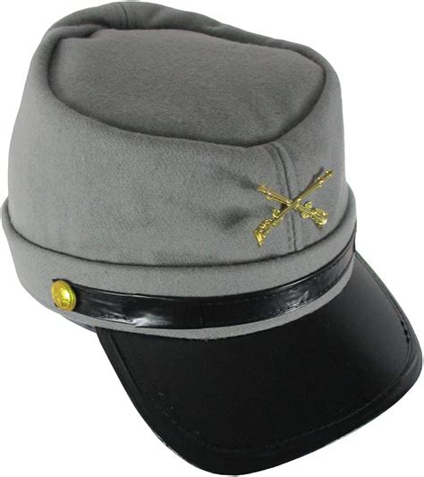 Confederate Hat Soldier Federal Army Kepi Wool Civil War