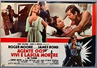 Agente 007: Vivi E Lascia Morire Film Poster – Poster Museum