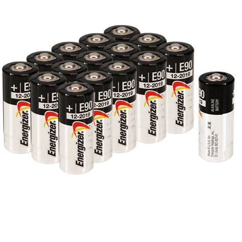 12pcs Energizer E90 Lr1 N Size 15 Volt Alkaline Batteries