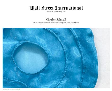 Shout Out From The Wall Street International Magazine Good Art News