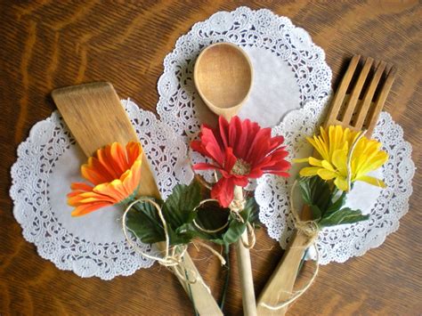 Some of the technologies we use are necessary for critical functions like security and site integrity, account authentication, security and privacy preferences, internal site usage and maintenance data, and to make the site work correctly for browsing and transactions. Lot of 8 Wooden Spoons Old Kitchen Utensils, Country ...