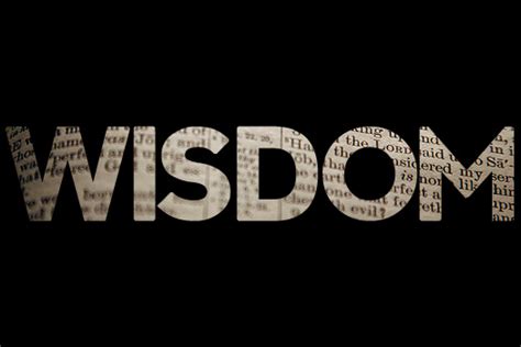 The Purpose Of Wisdom