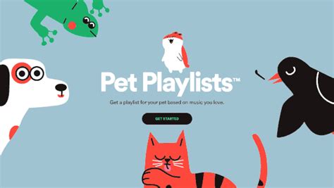 Text can be added if superusers contact spotify. Pet Playlist By Spotify