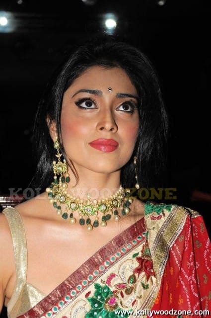 Sexy Shriya Saran In Red Saree Photos 05 80512 Kollywood Zone