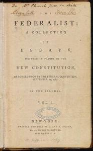 Federalism « interacts differently with the rest of the factors that influence constitutional change »28, and poses its own unique set of questions about how and why constitutional change can or should occur. Constitution of the United States - Federalists Versus ...