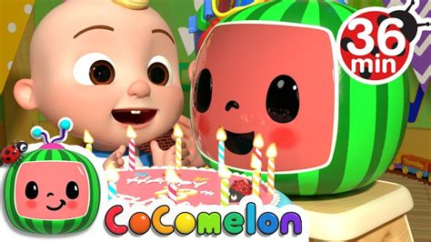 Cocomelons 13th Birthday More Nursery Rhymes And Kids Songs Youtube