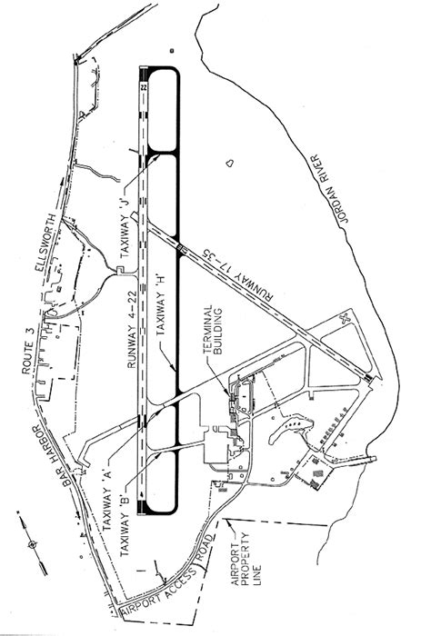 Expanded Airport Layout Map