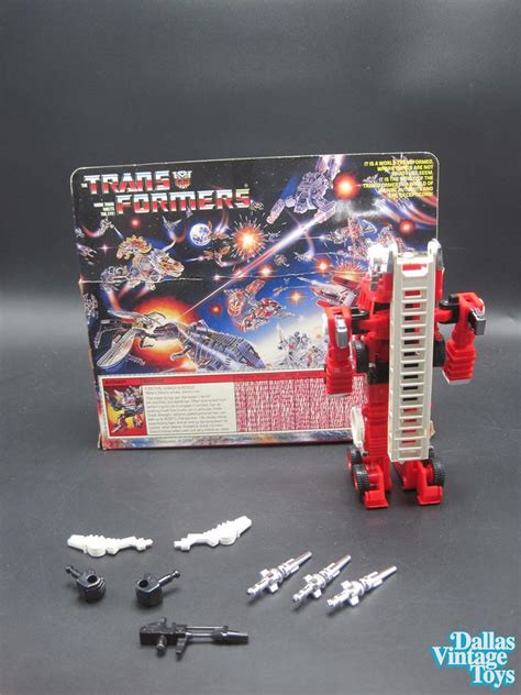 Transformers G1 1985 Inferno Complete With Box 1c
