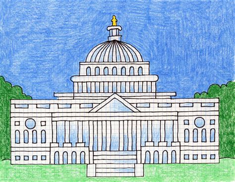 Draw The Us Capitol Art Projects For Kids Bloglovin