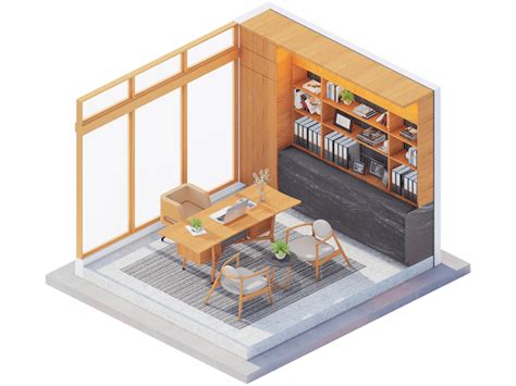 Larssen Mid Century Modern Home Office Tinyrooms