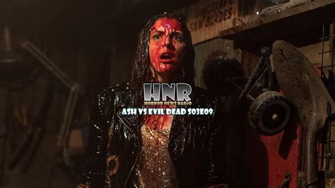 The only actual set is the interior of a cabin, with most other scenes performed against a closed curtain. Podcast Ash Vs Evil Dead Season 3 Episode 9 — Judgement Day — Horror News Radio - Gruesome ...