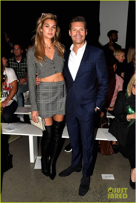 Ryan Seacrest Couples Up With Girlfriend Shayna Taylor At Fashion Week Photo 4144716 Ryan