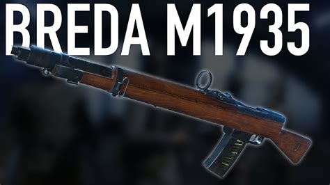 Battlefield 5 Breda M1935 Pg Overviewgameplay Burst Ar Final