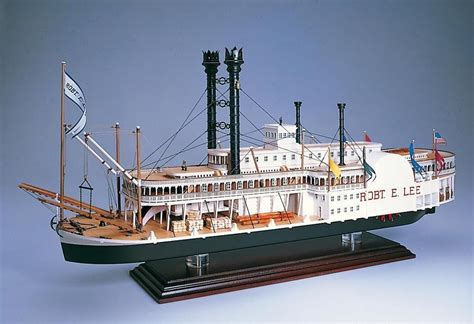 Robert E Lee Model Boat Kitamatistatic Displaykitwooden Kit