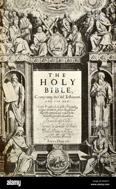 The Holy Bible Published 1611 Known As The King James Version
