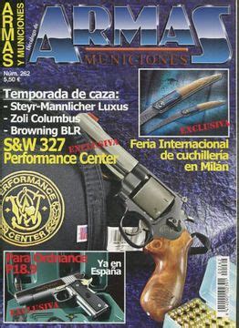 Libro REVISTA ARMAS Y MUNICIONES DECALOGO DE ARMAS Y MUNICIONES Nº 262