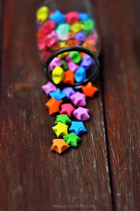 DIY Estrellitas De Origami Origami Stars Agus Yornet Blog