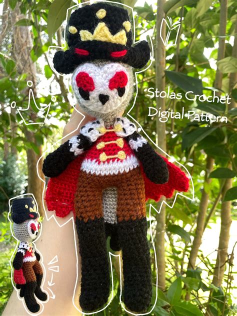 Helluva Boss Stolas Crochet Pattern Etsy