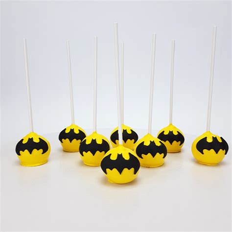 Batman Cake Pops