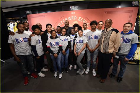 Kobe Bryant Visits Nba Store In Nyc To Celebrate His New Book The Wizenard Series Training