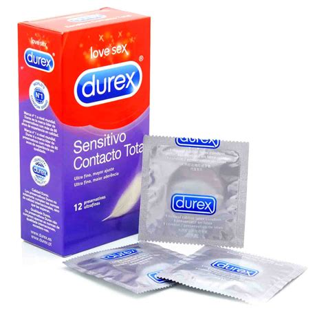 Preservativos Sensitivos Durex Contacto Total 12 Unidades Durex España