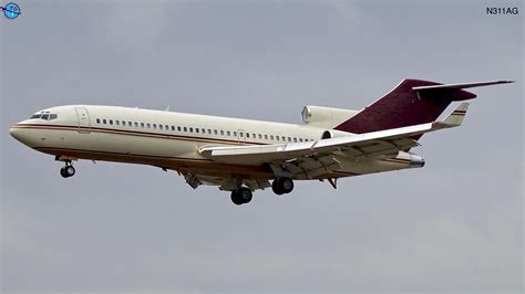 A Very Rare And Old Boeing 727 100 With Only 4 In Operation In The