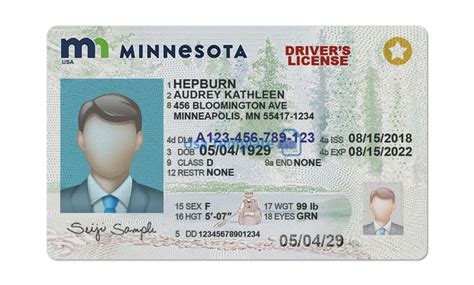 Minnesota Driver License Psd Template Psd Adobe Photoshop Full Version