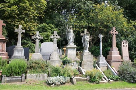 Cemetery Art Highgate Cemetery London By Gabriel87273 Highgate