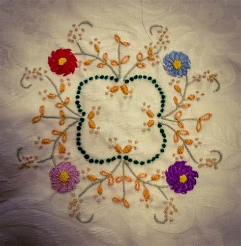 Embroidered Pattern Free Stock Photo Public Domain Pictures