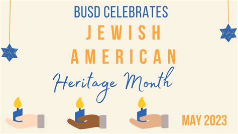 Jewish American Heritage Month Berkeley Unified School District