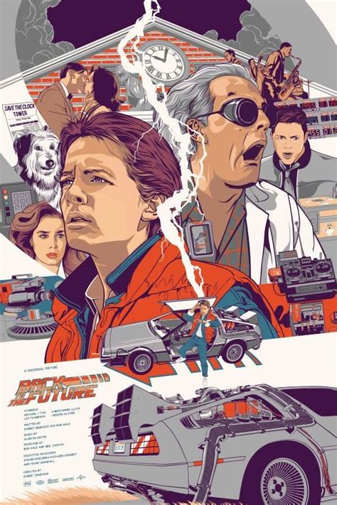 Back To The Future Best Movie Posters Cinema Posters Movie Poster Art