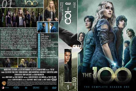 The 100 Season 1 Dvd Cover 2014 R0 Custom