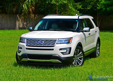 2016 Ford Explorer Platinum Awd Review And Test Drive