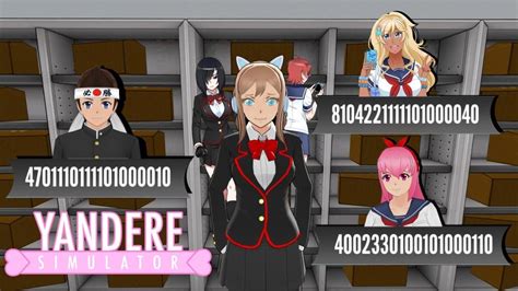 Codes Of 3 Missions Sent By Subscribers 2 Mission Mode Yandere