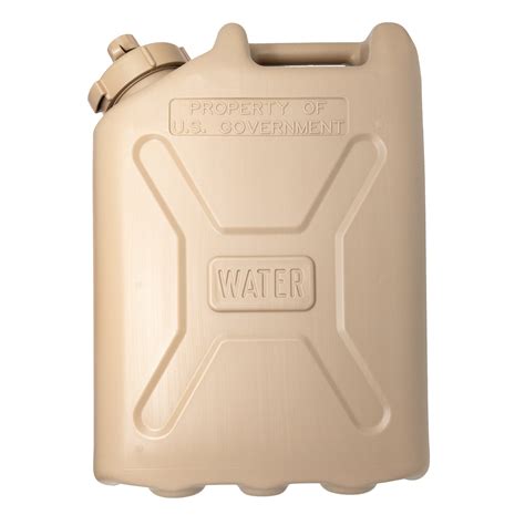 Military Water Can 5 Gallon Military Specifications Desert Tan