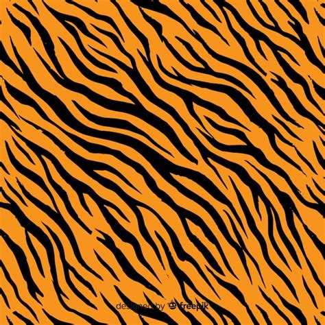 Premium Vector Tiger Stripes Background