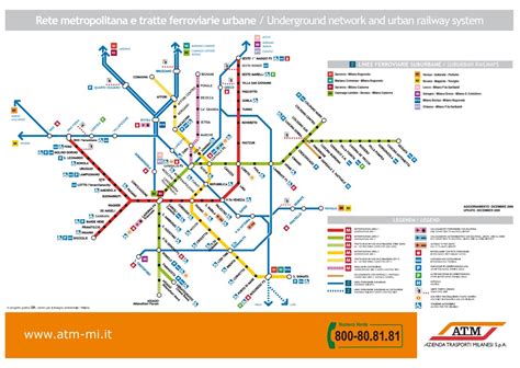 Milano Trasporti Atm Presenta La Nuova Mappa Della Metropolitana