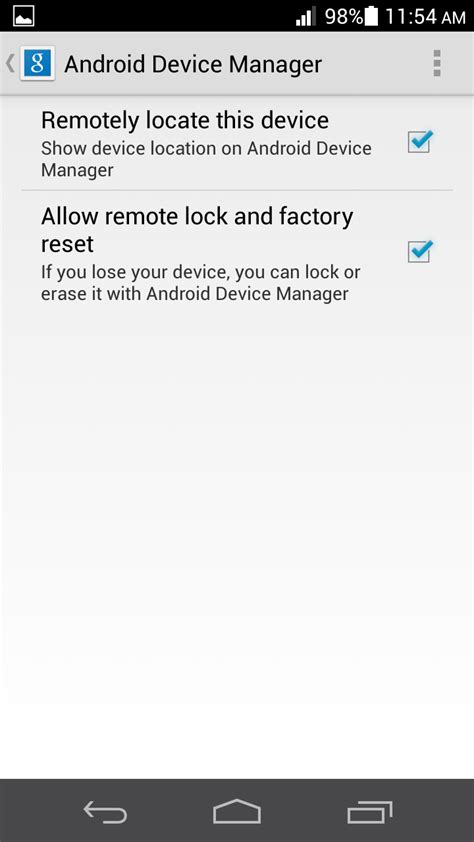 Android Device Manager Is Now Find My Device Receives