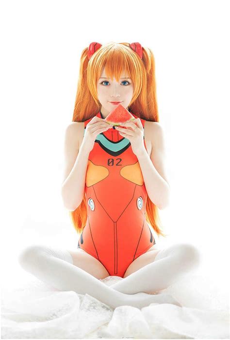 Sexy Anime Evangelion Eva Traje De Baño Sin Respaldo Traje De Baño De Una Pieza Disfraces De