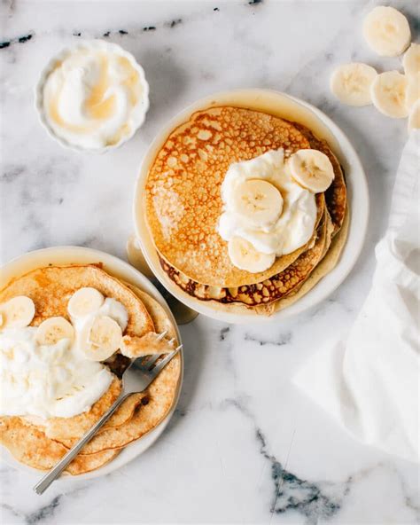 Banana Pancakes The Best 3 Ingredient Healthy Easy Recipe Foodess