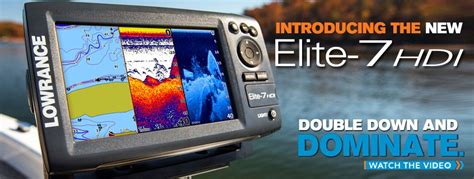 ‹ back to fish finders / chartplotters ›. Lowrance Elite-7 HDI, Fishfinder / Chartplotter | Marine ...