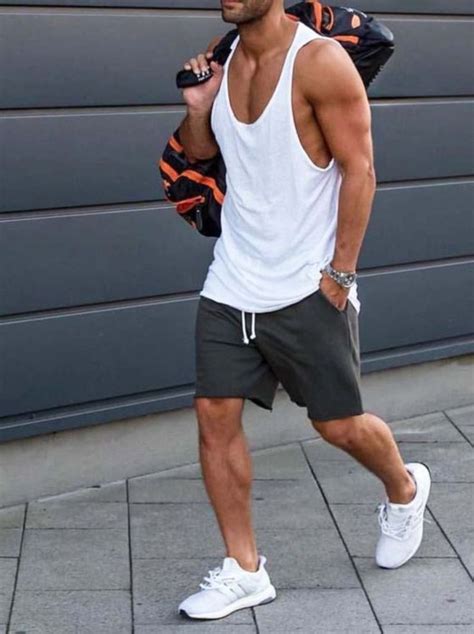 30 Cool Mens Gym And Workouts Outfits Style Ideas Cool Mens Gym Workouts O