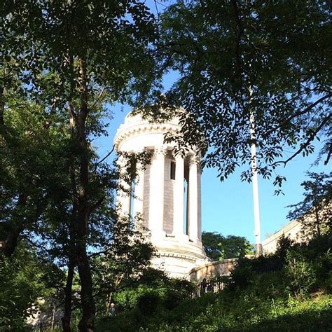 Soldiers And Sailors Monument Looking Over Riverside Park Riverside